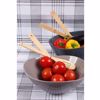 Cryspo Trio Salatiera Porselanis Trigniki me Koutales Bamboo 'BEIGEGREY' 26000933